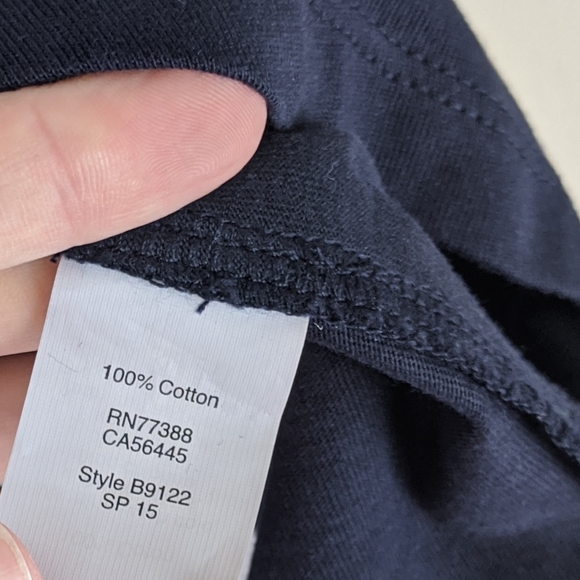 Madewell | Slit Back Two Tone Shirt - E37 - Picture 8 of 8